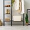 IRIS USA Plastic Modular Stackable Lidded Basket Storage Organizer Bins